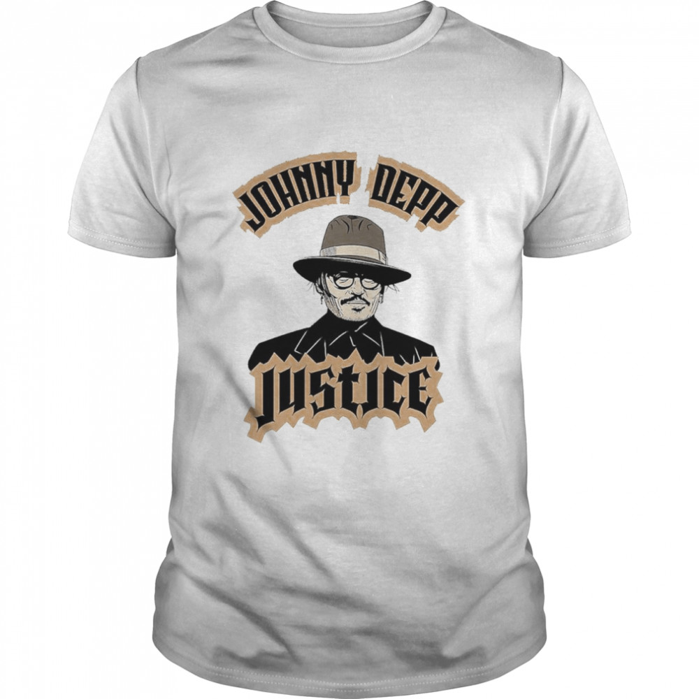 Justice to Johnny Depp shirt