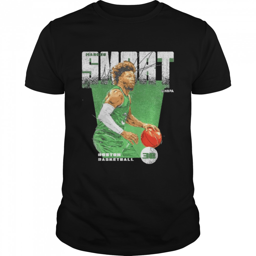 Marcus Smart Boston Basketball Signatures Shirt