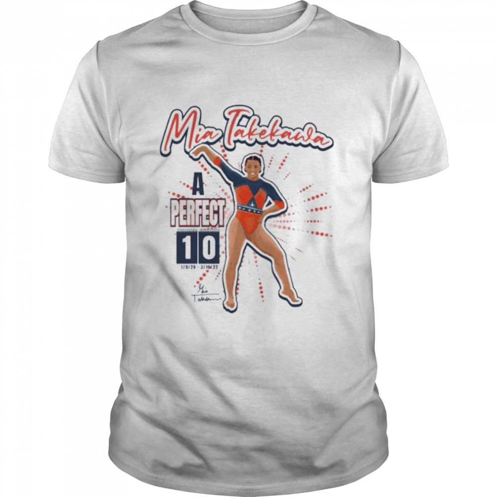 Mia Takekawa Perfect 10 shirt