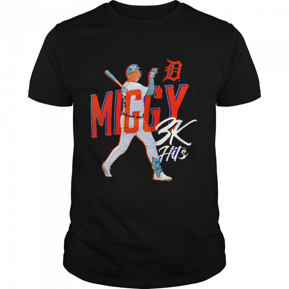 Miguel Cabrera Detroit Tigers 3,000 Career Hits shirt