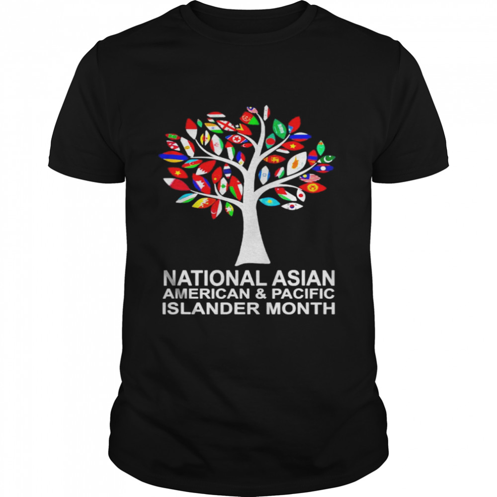 National asian American pacific islander heritage month tree shirt