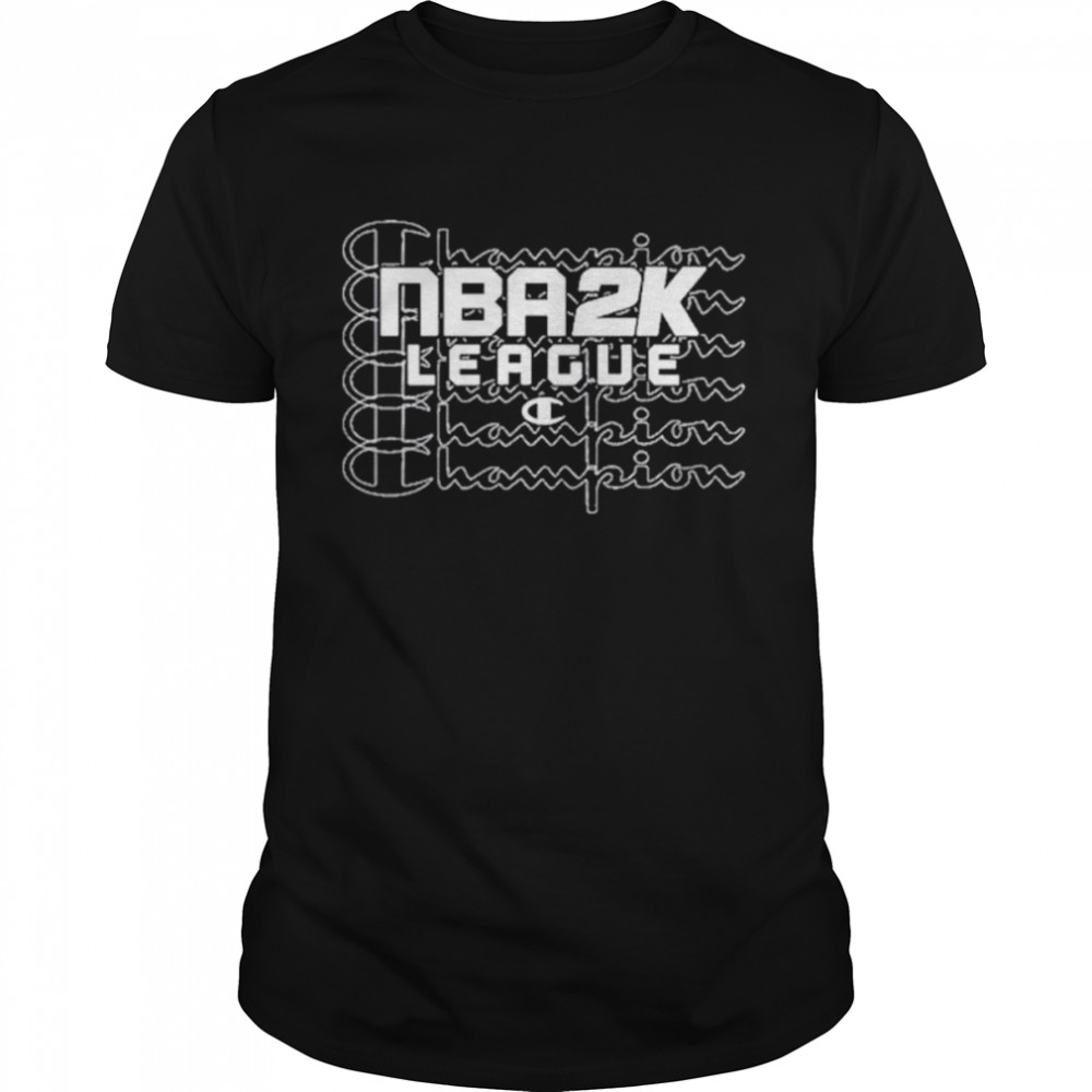 NBA 2k league champion shirt