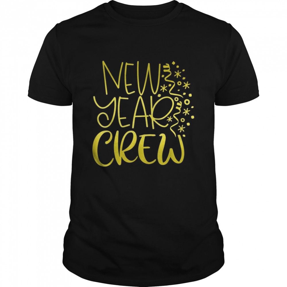 New Year Crew Hello 2022 Happy New Year Family Matching Shirt