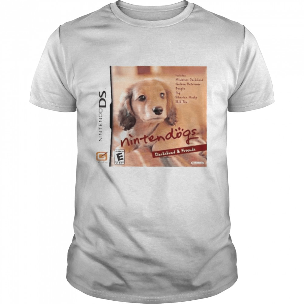 Alfred nintendogs Dachshund and friends shirt