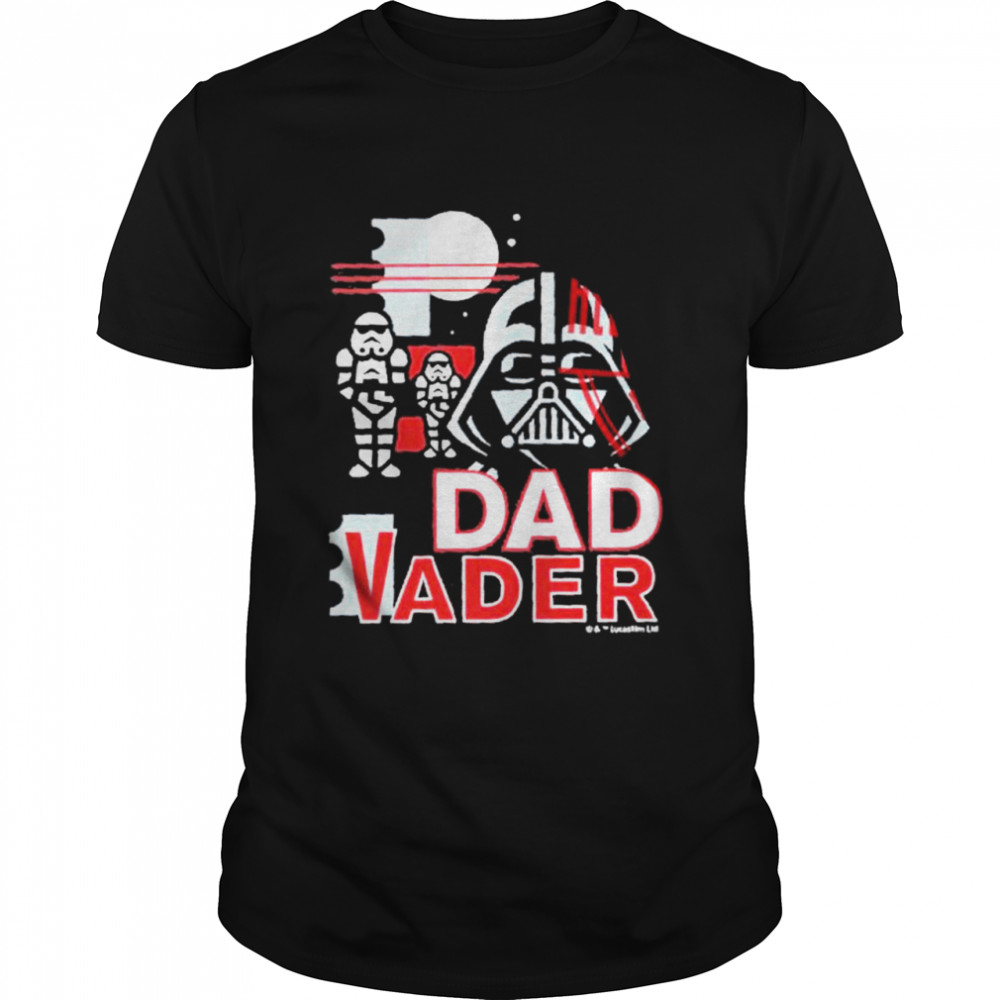 Dad Vader Fathers Day Star Wars Unisex T-Shirt