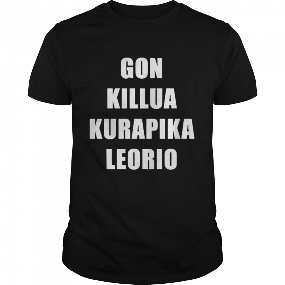 gon killua kurapika leorio shirt