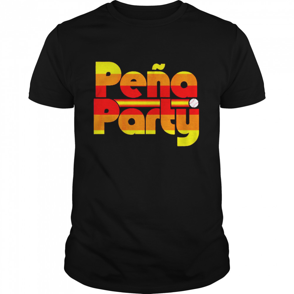 Jeremy Peña Party shirt