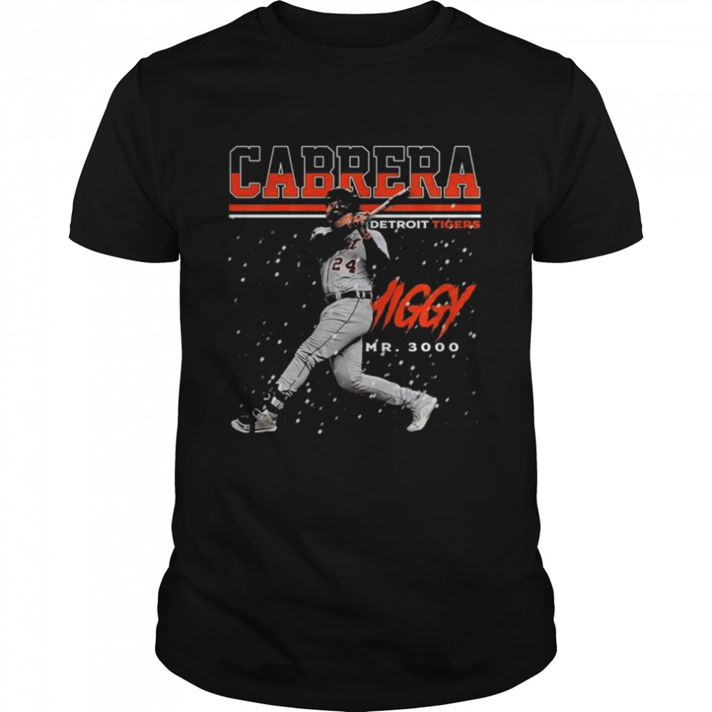 Miguel cabrera detroit tigers mr 3000 graphic 2022 shirt