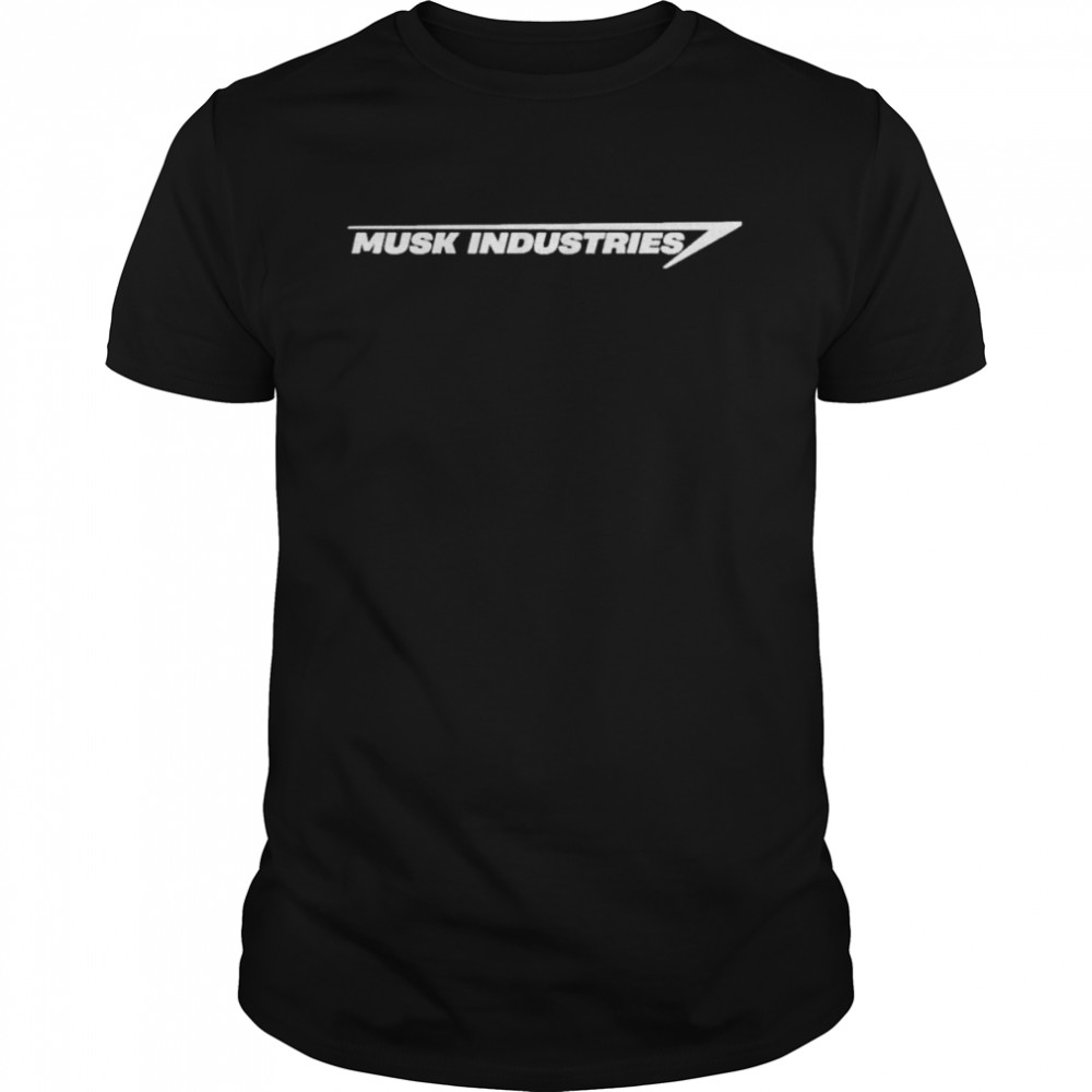 Musk industries austin barnard elon musk tesla shirt