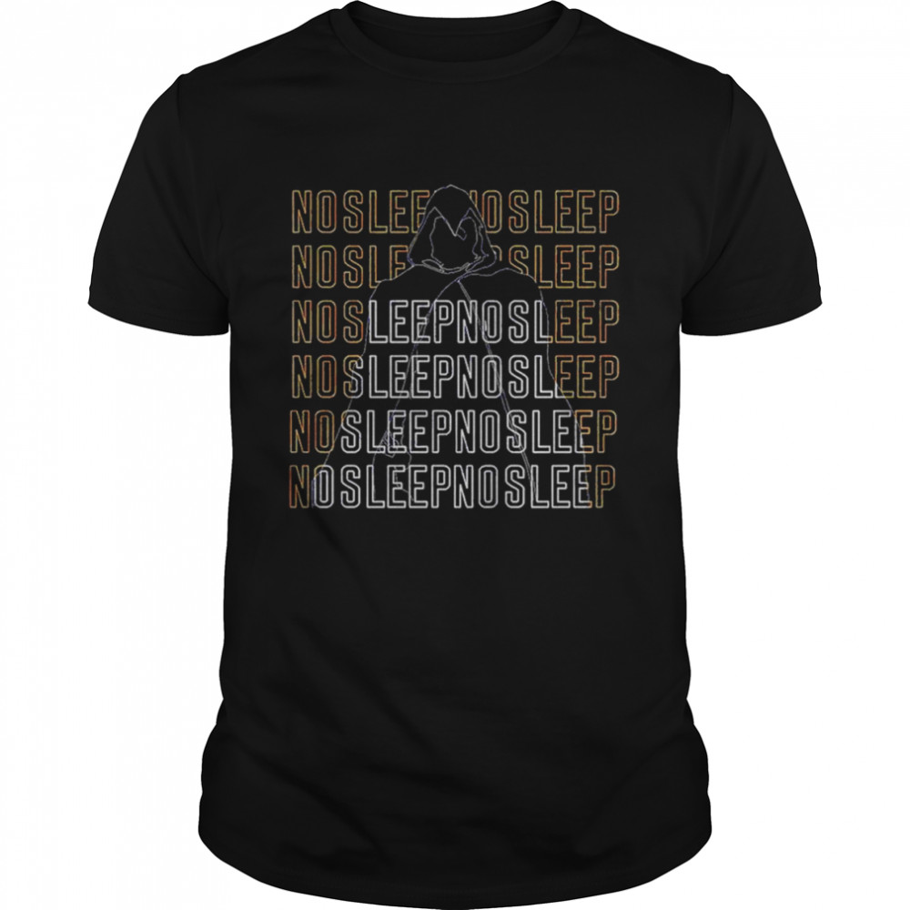 No Sleep Moon Knight shirt