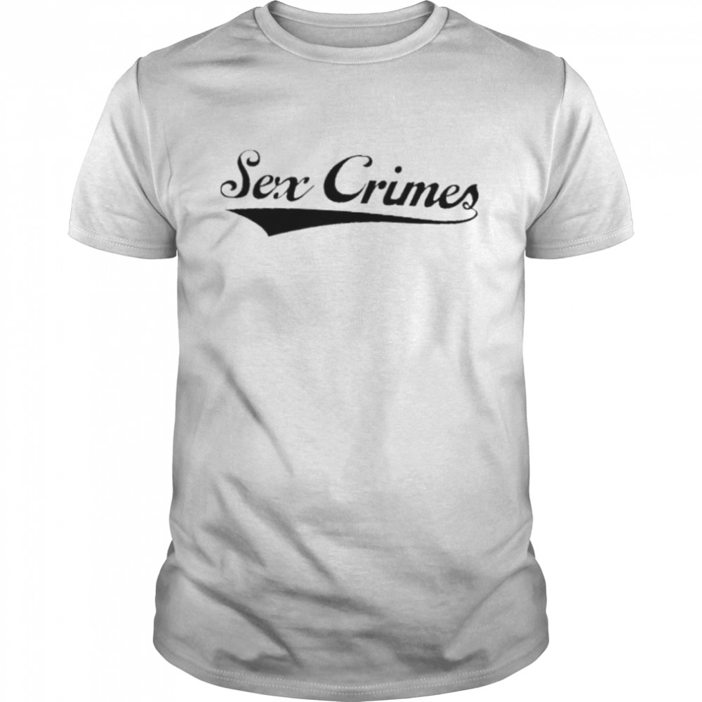 Sex crimes softball uniform for the special victims shirt