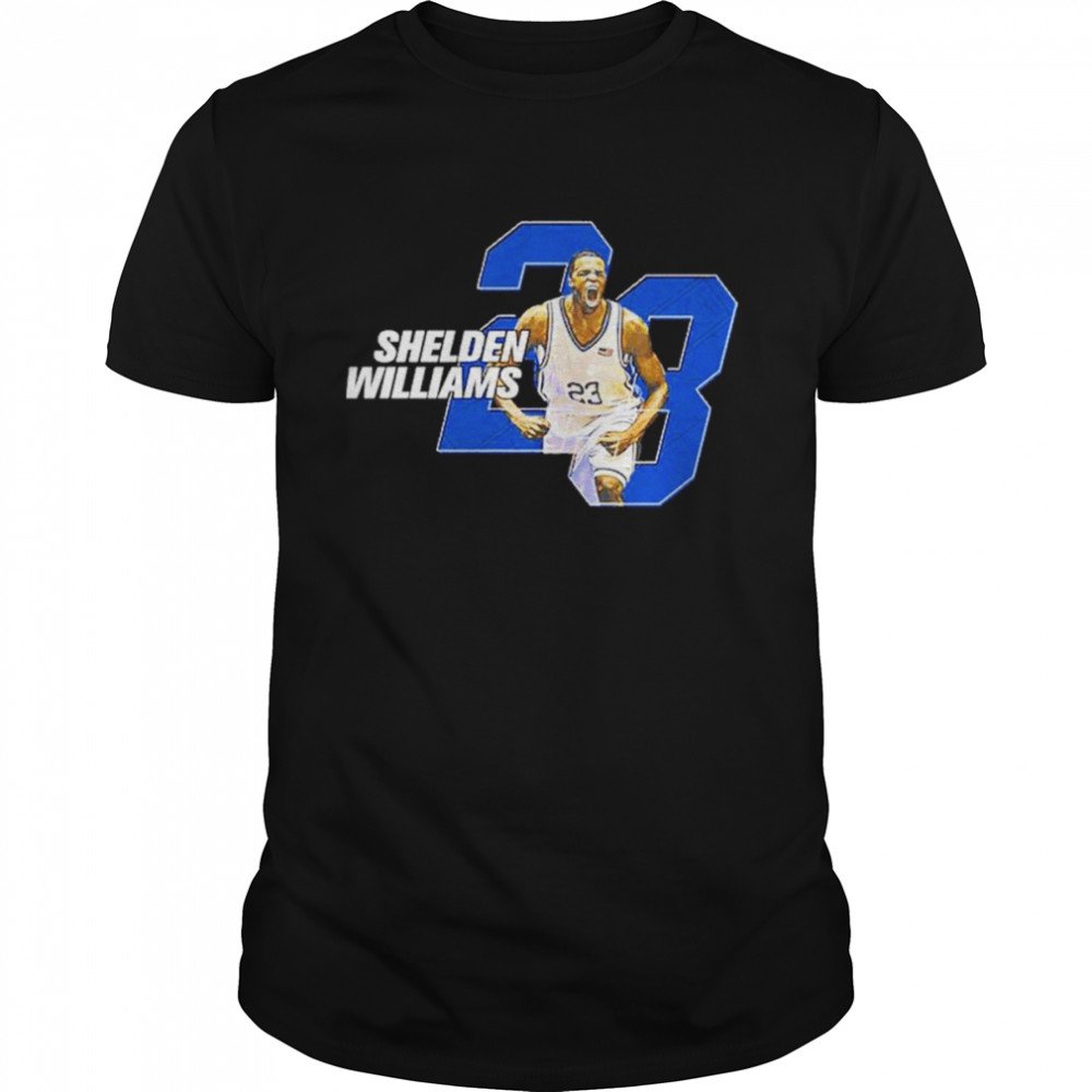 Shelden Williams throwback shirt