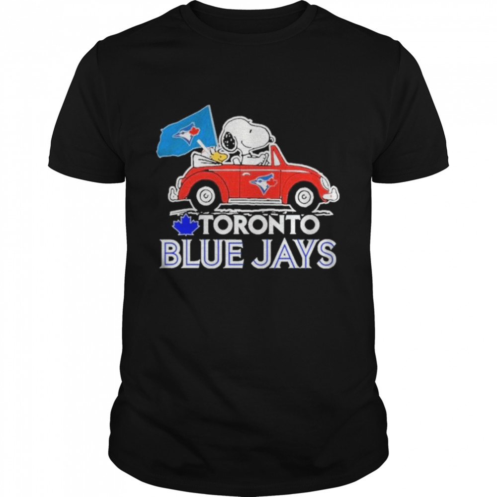 Snoopy and Woodstock toronto blue jays shirt