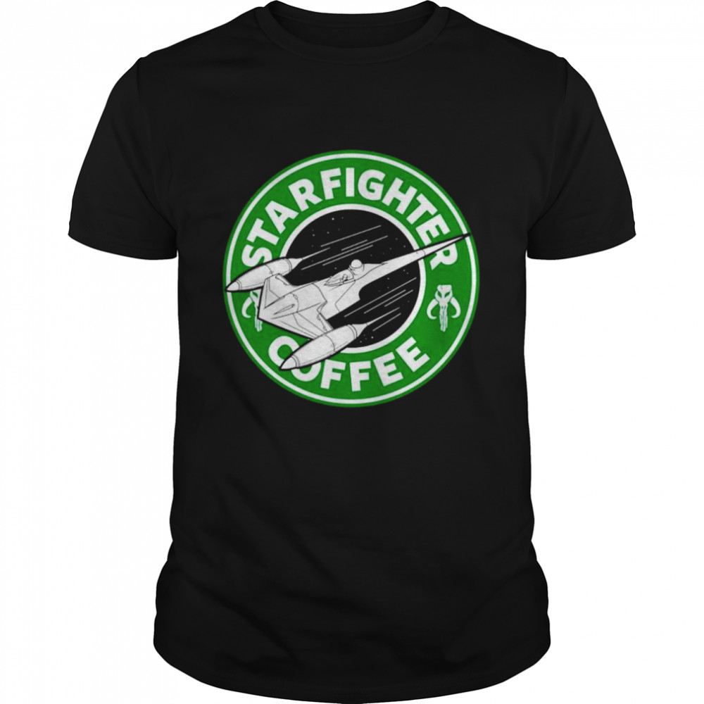 Starfighter Starbucks Coffee shirt