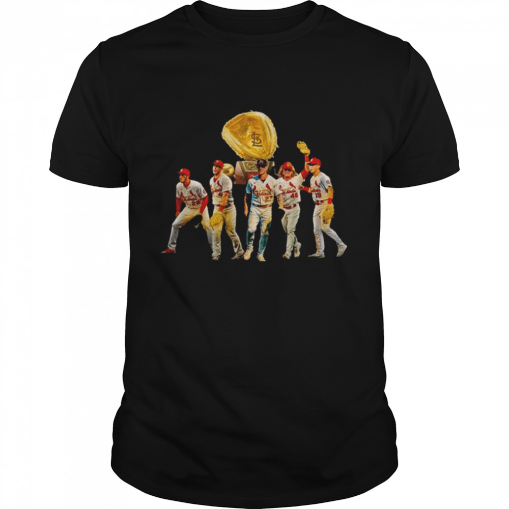 The St Louis Cardinals Flash That Golden Leather MLB T-Shirt