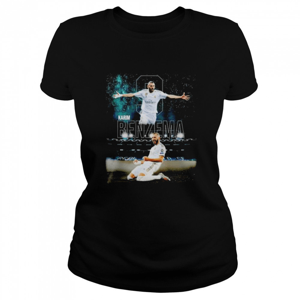 9 Karim Benzeman Real Madrid shirt Classic Women's T-shirt