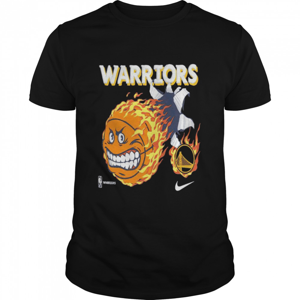 Golden State Warriors Nike Cartoon Ball shirt