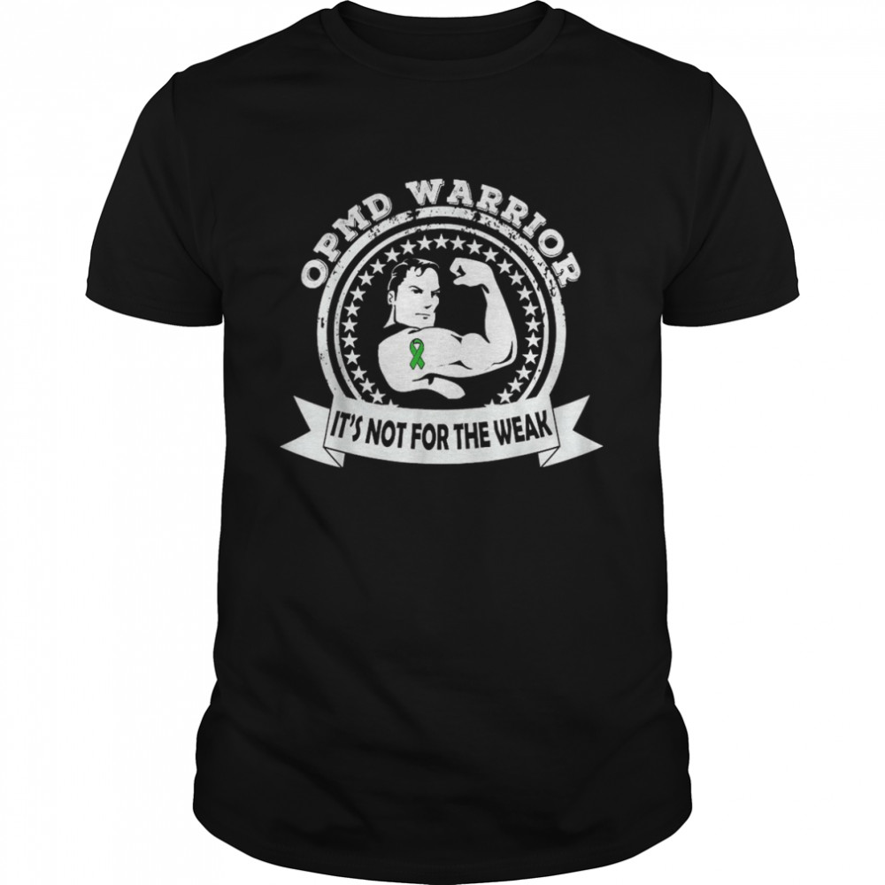 Oculopharyngeal Muscular Dystrophy OPMD Warrior Shirt