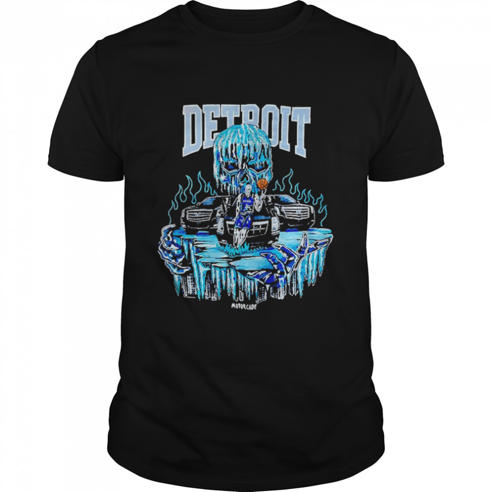 Warren Lotas Detroit Motorcade NBA Vintage Shirt