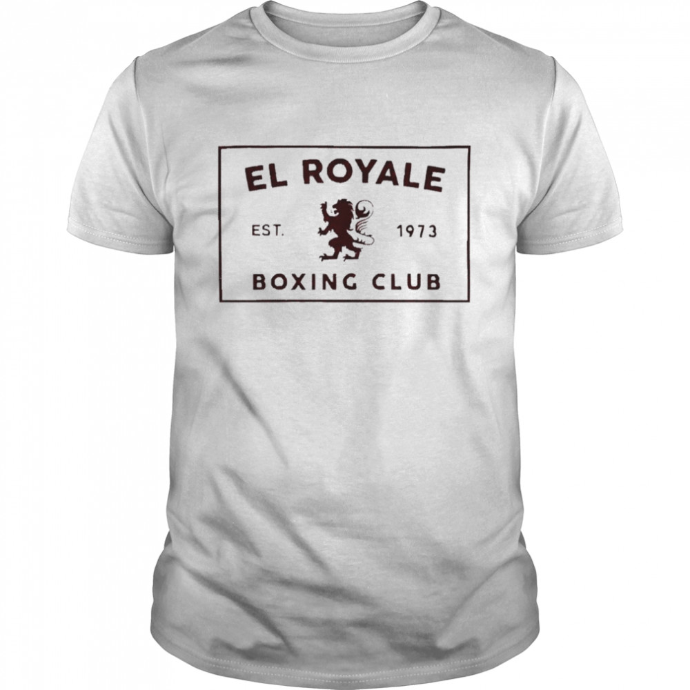 El royce boxing club est 1973 shirt