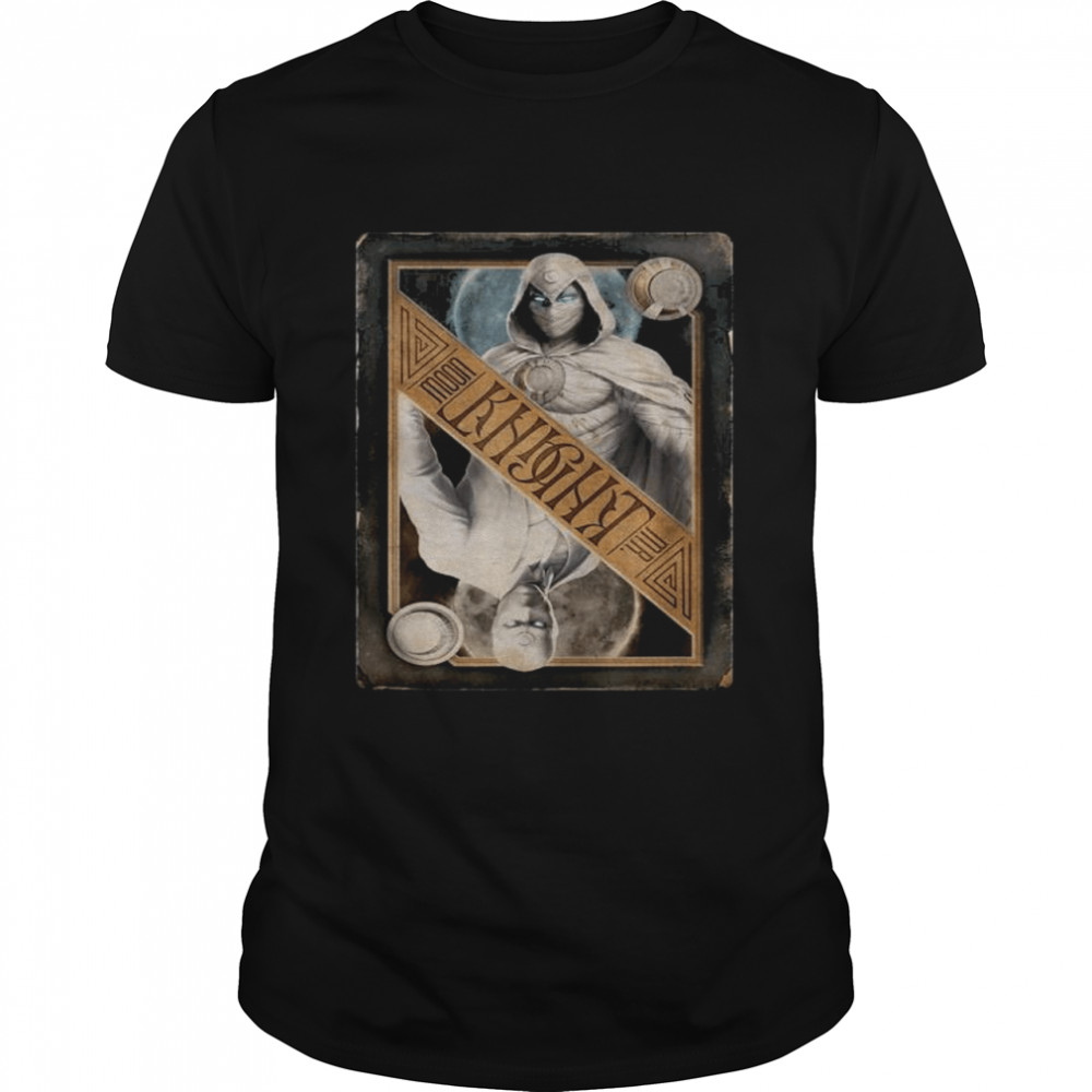 Moon knight mr knight playing card shirt