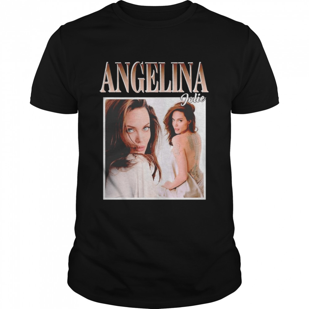 Angelina Jolie Vintage 90s Shirt