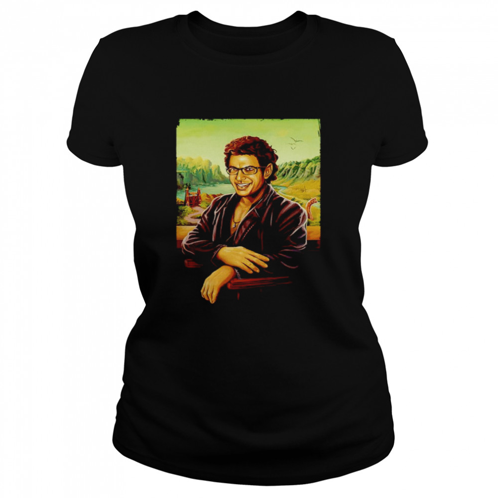 Ian Malcolm Kenner Mona Lisa shirt Classic Women's T-shirt