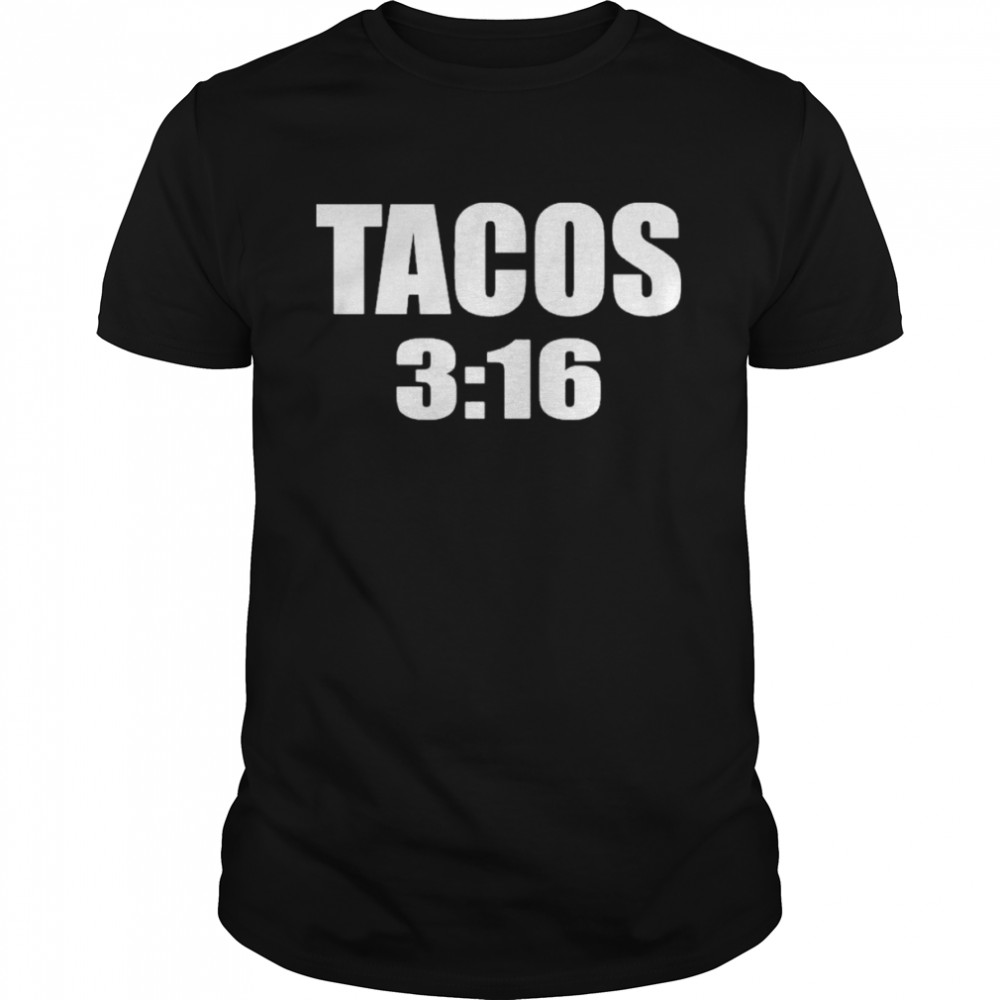 Thunder rosa wearing tacos 316 shirt