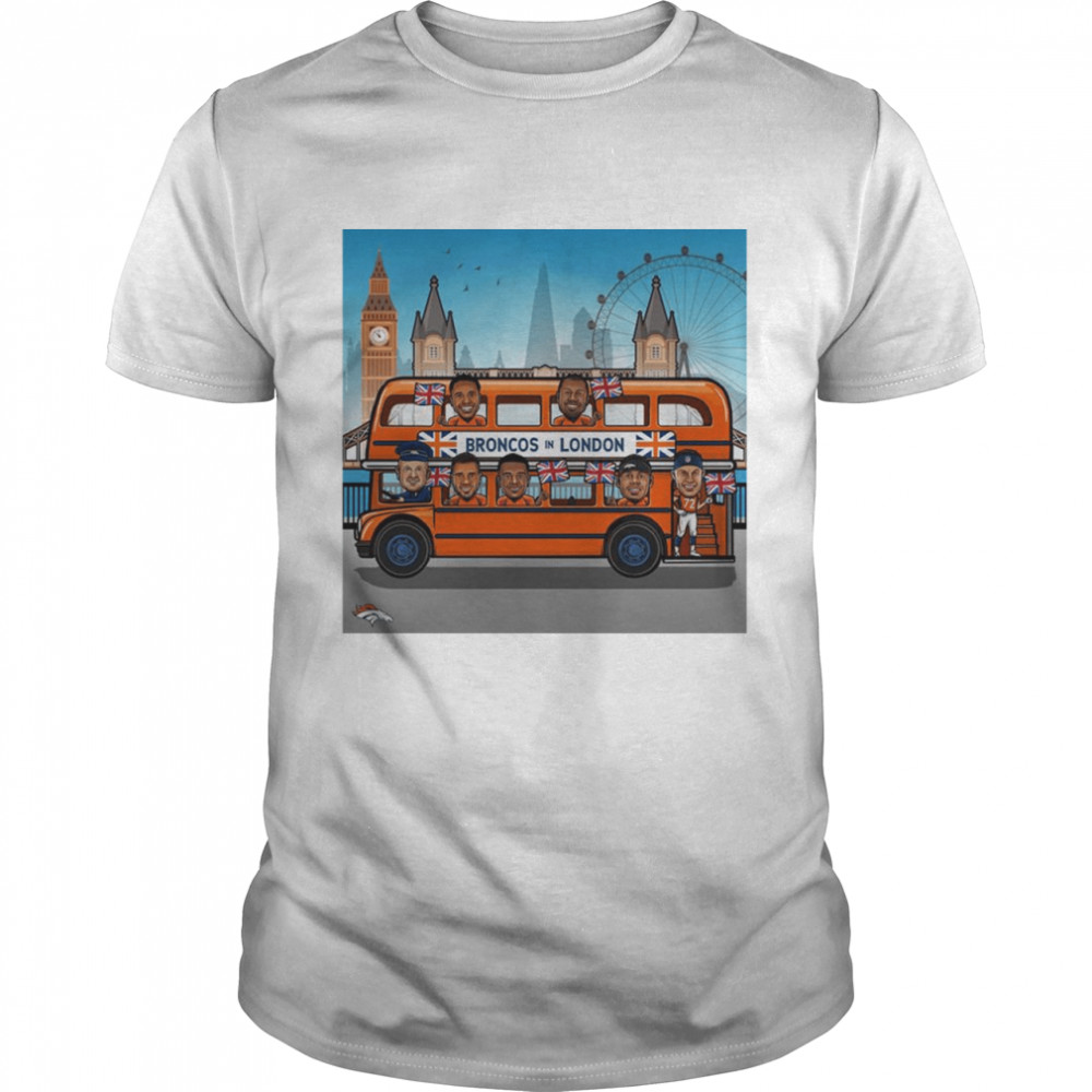 Denver Broncos in London shirt