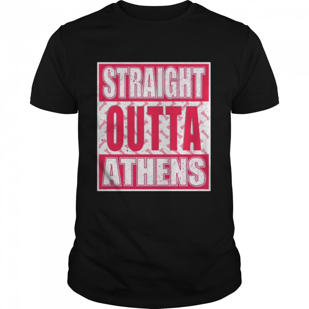 georgia straight outta athens shirt