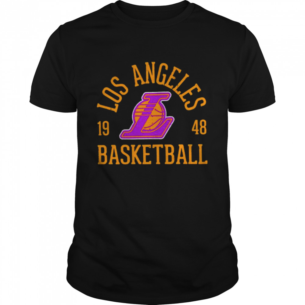 Los Angeles Lakers Majestic Threads Ball Hog Logo shirt