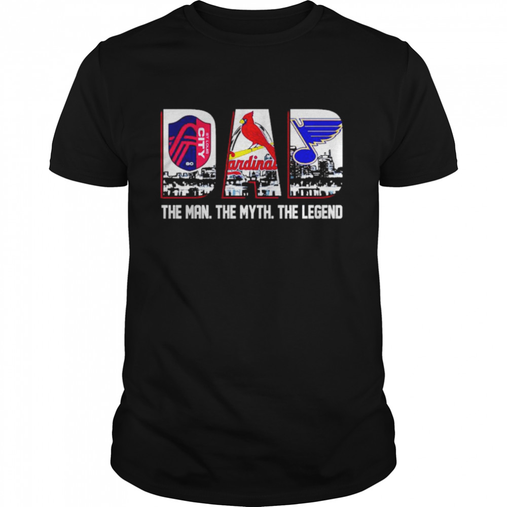 st Louis city the man the myth the legend shirt