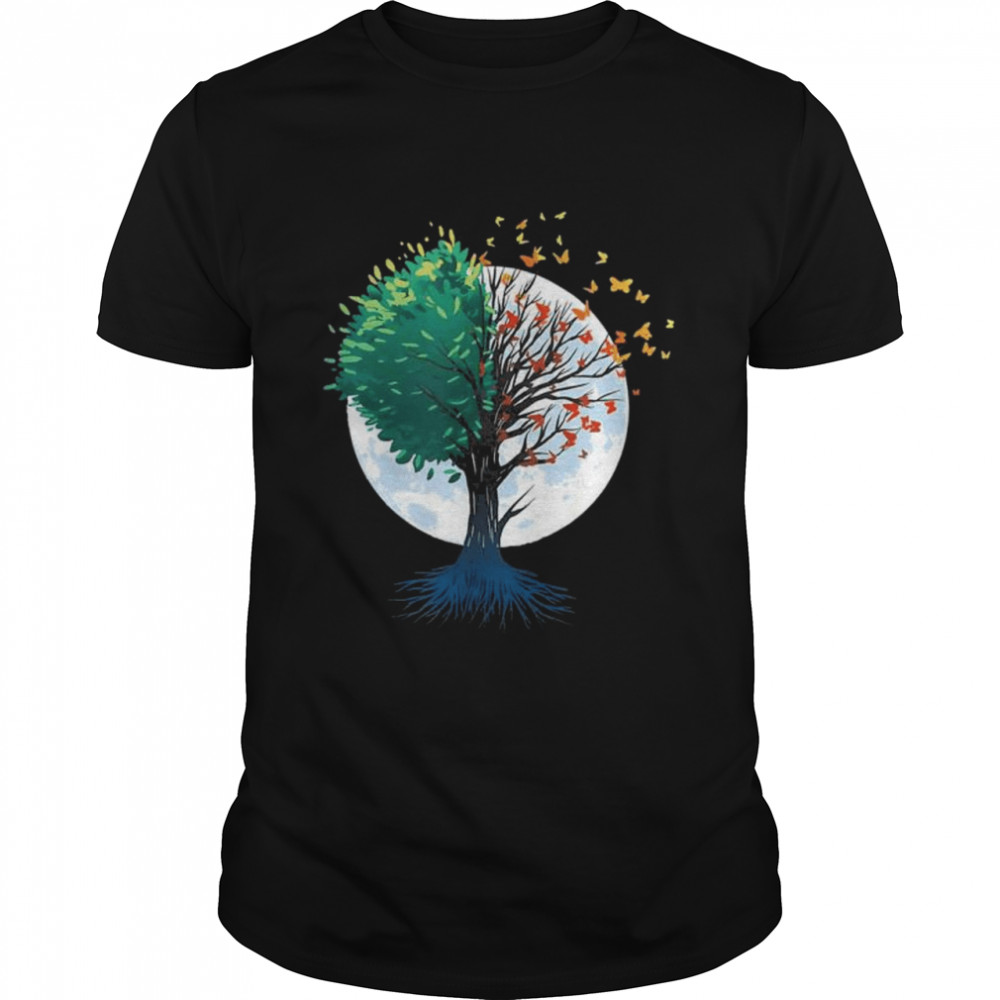 Butterfly tree beautiful shirt