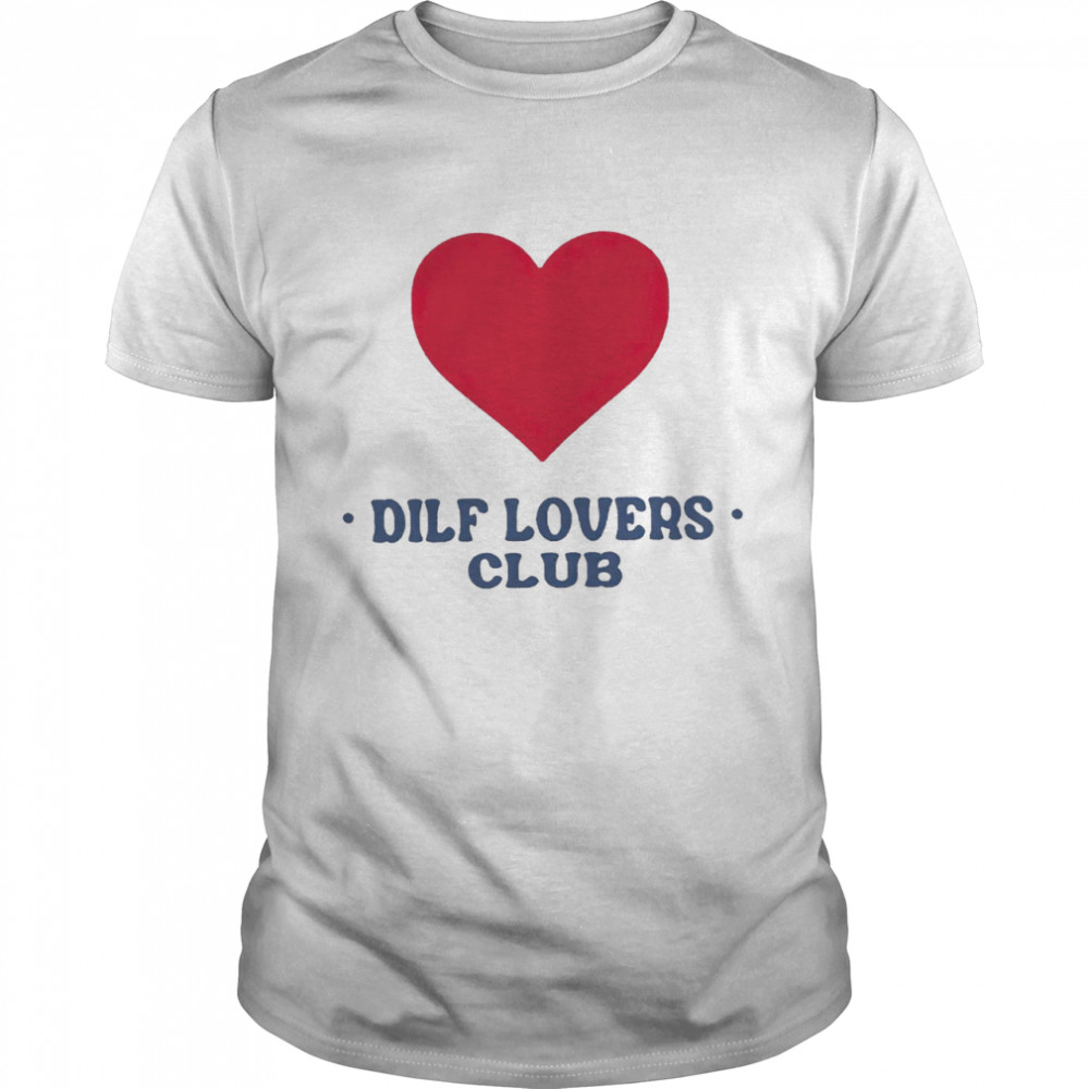 Dilf Lovers Club logo T-shirt