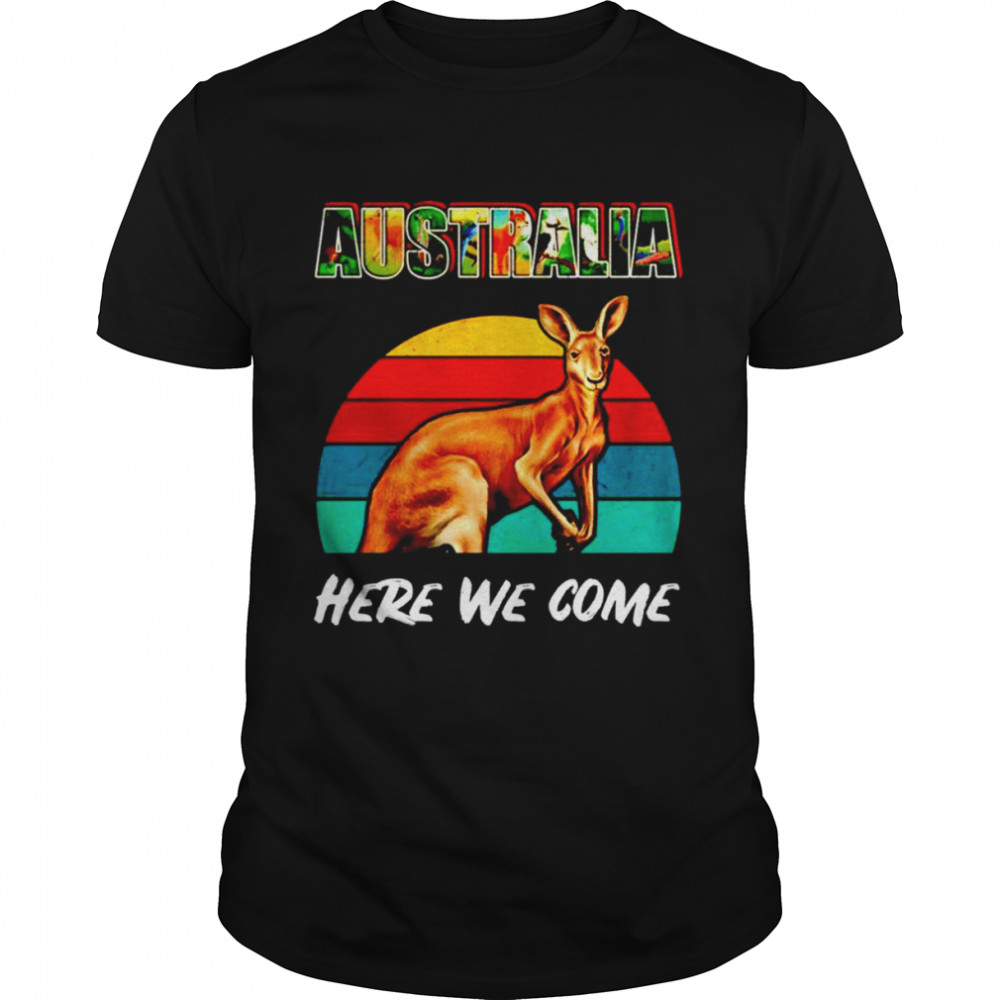 Australia here we come vintage T-shirt