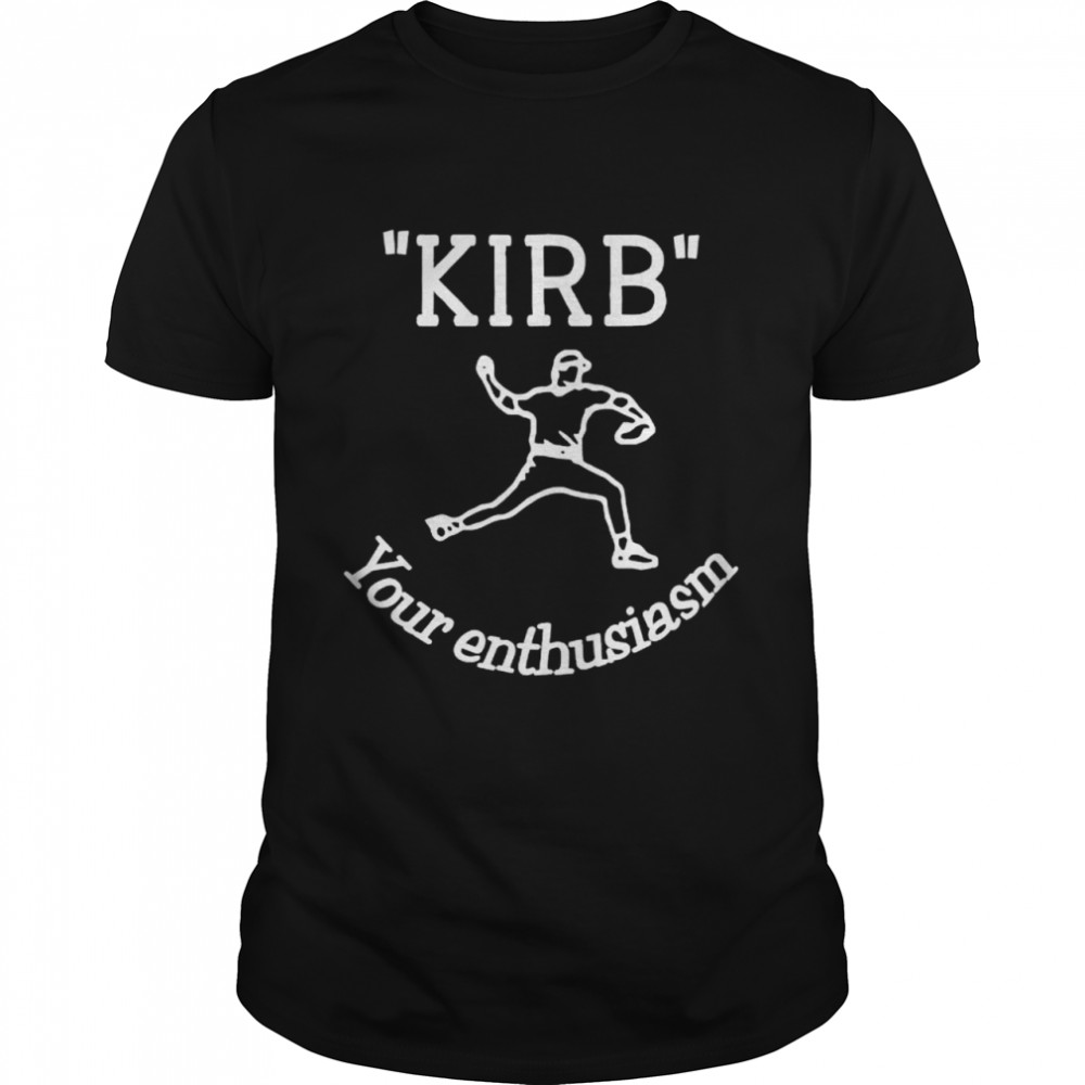 baseball kirb your enthusiasm shirt