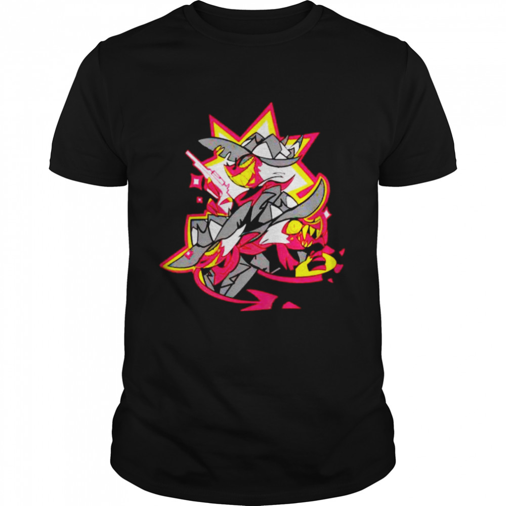 hazbin Hotel faces of striker shirt