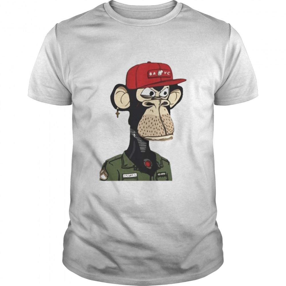 Ape Yacht Club Bayc Ape Shirt