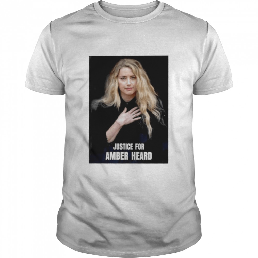 Justice for amber heard shirt