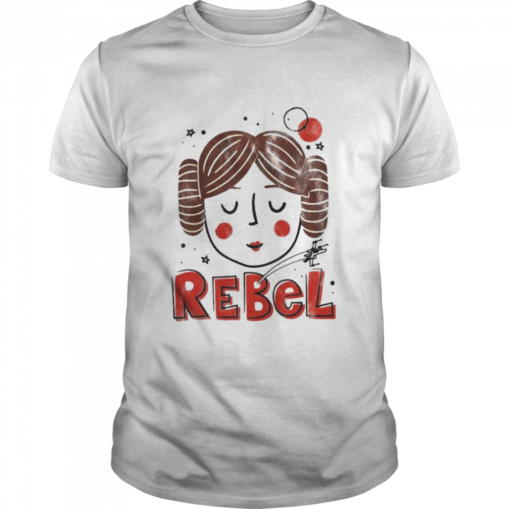 Princess Leia Rebel Star Wars Shirt