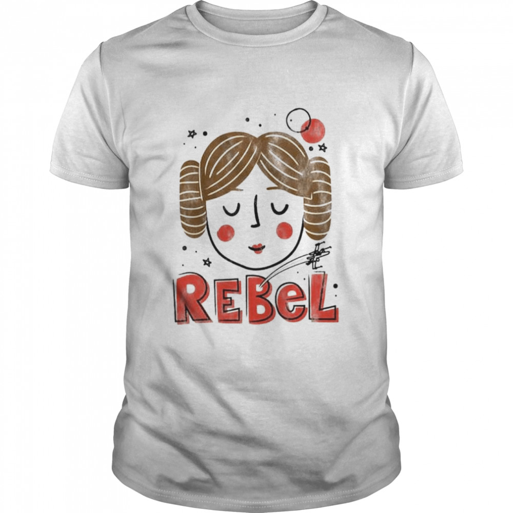 Princess Leia Rebel Star Wars shirt