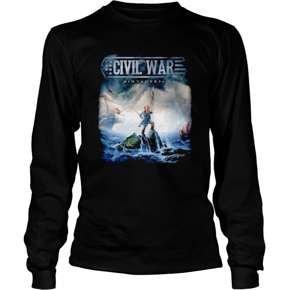 Civil War Invaders shirt Long Sleeved T-shirt