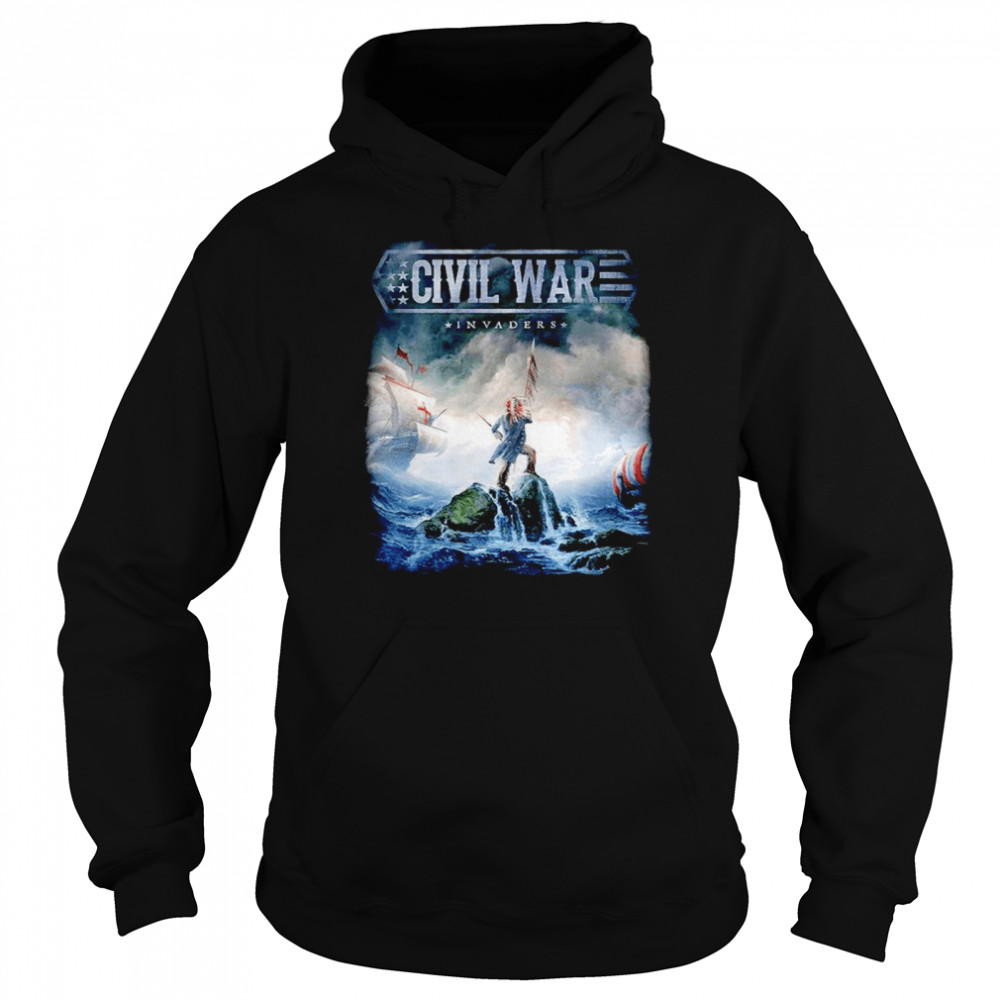 Civil War Invaders shirt Unisex Hoodie