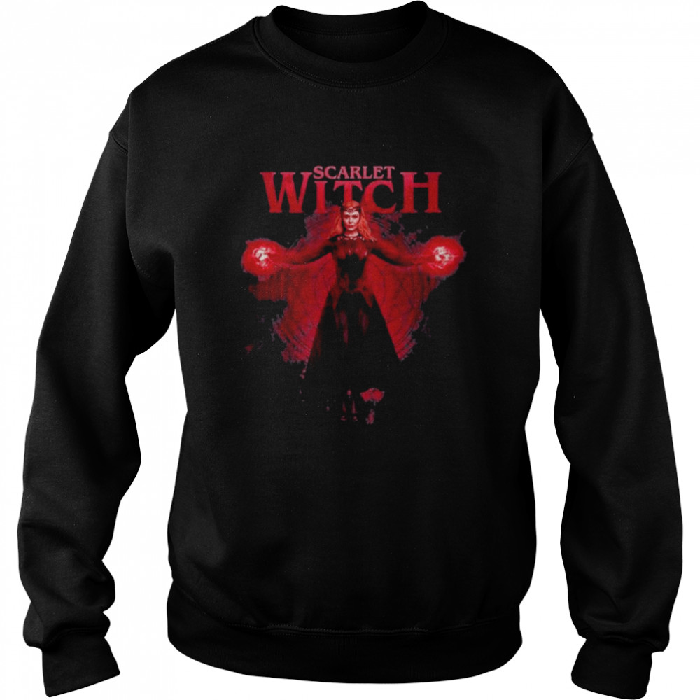 Doctor strange in the multiverse of madness scarlet shirt Unisex Sweatshirt