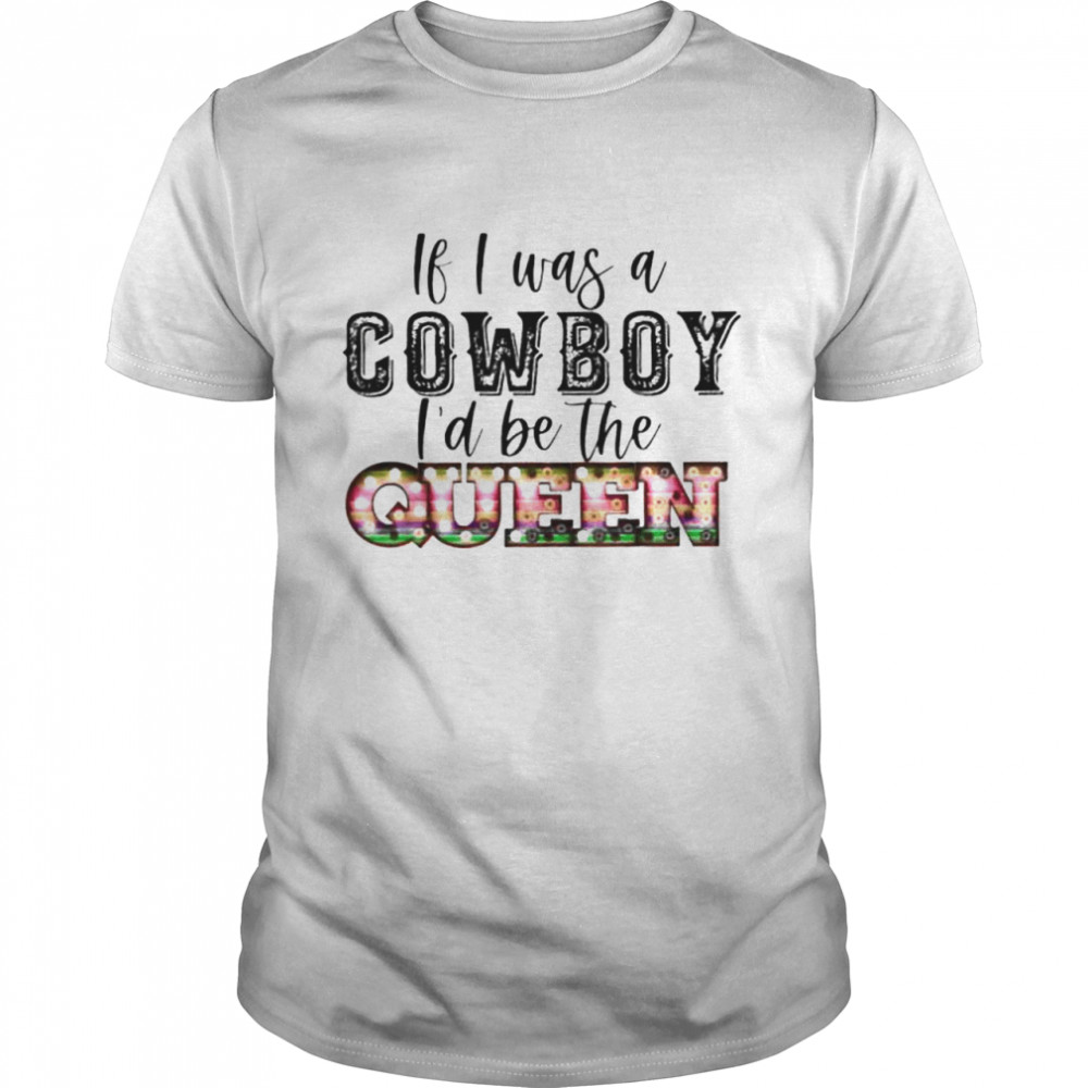 If I was a cowboy I’d be the queen bleached vintage western shirt