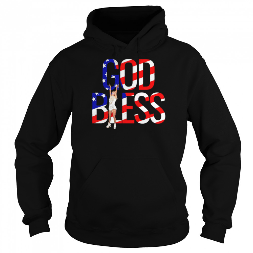 Tonya Harding God Bless shirt Unisex Hoodie