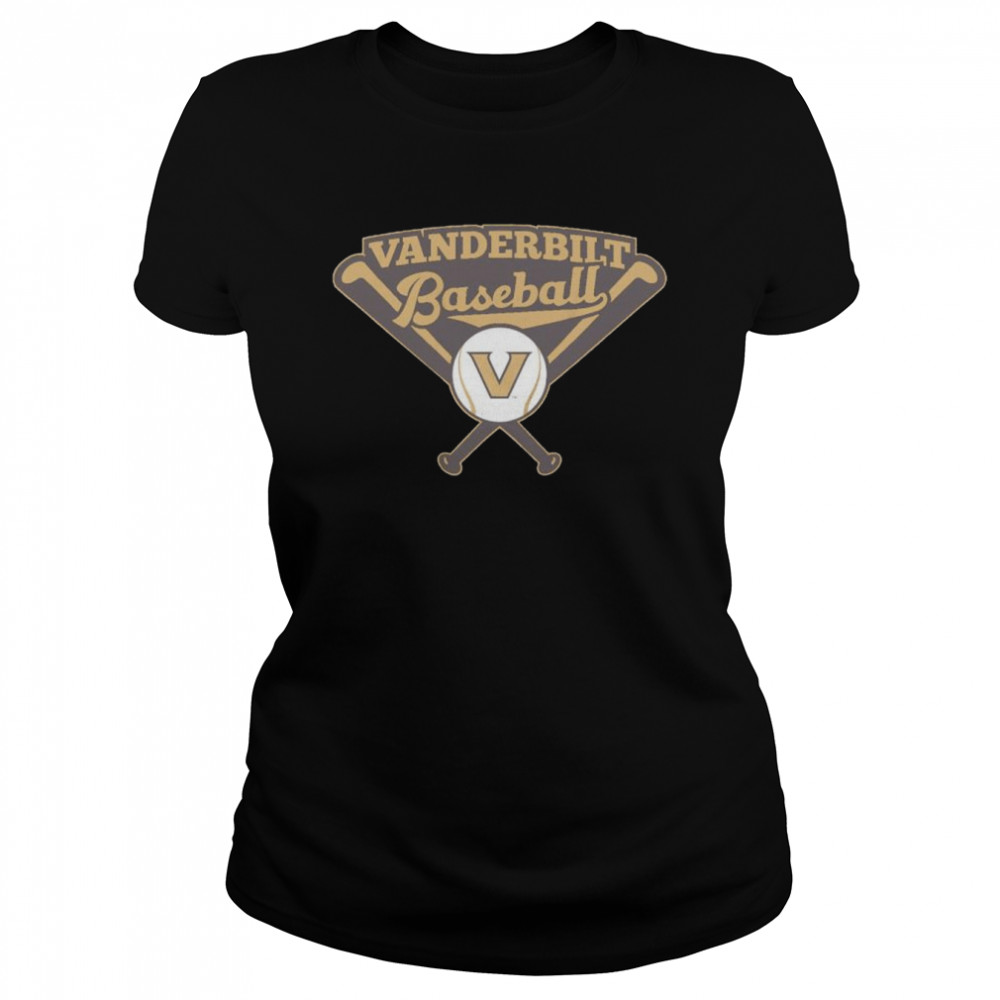 Vanderbilt Commodores baseball shirt Classic Women's T-shirt