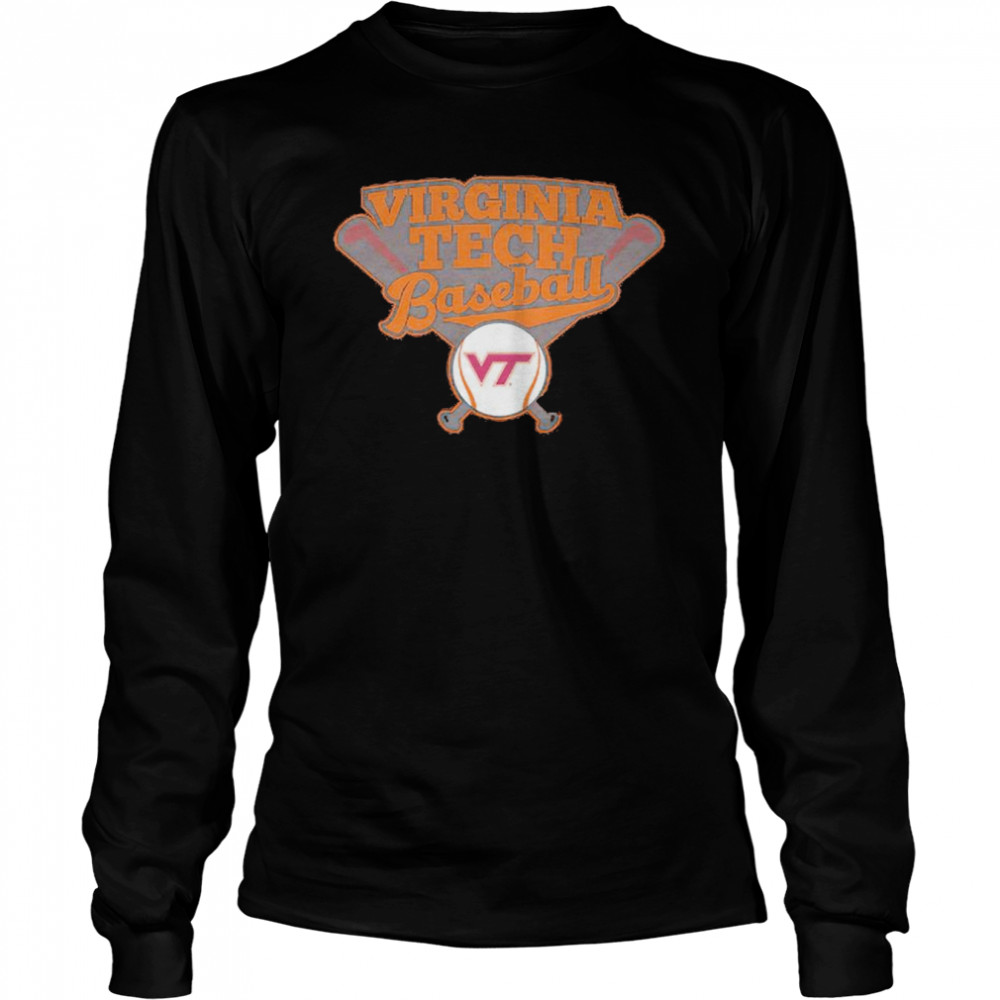 virginia Tech baseball shirt Long Sleeved T-shirt