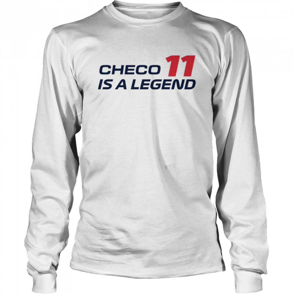 11 Checo is a legend shirt Long Sleeved T-shirt