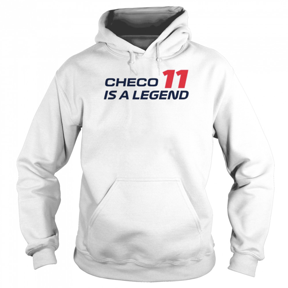 11 Checo is a legend shirt Unisex Hoodie